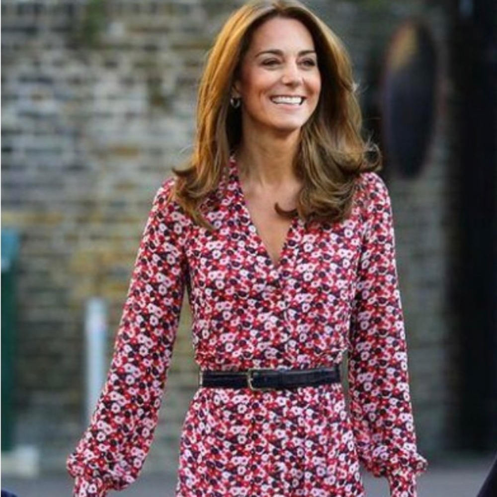 Michael Kors Carnation dress ASO Kate Middleton